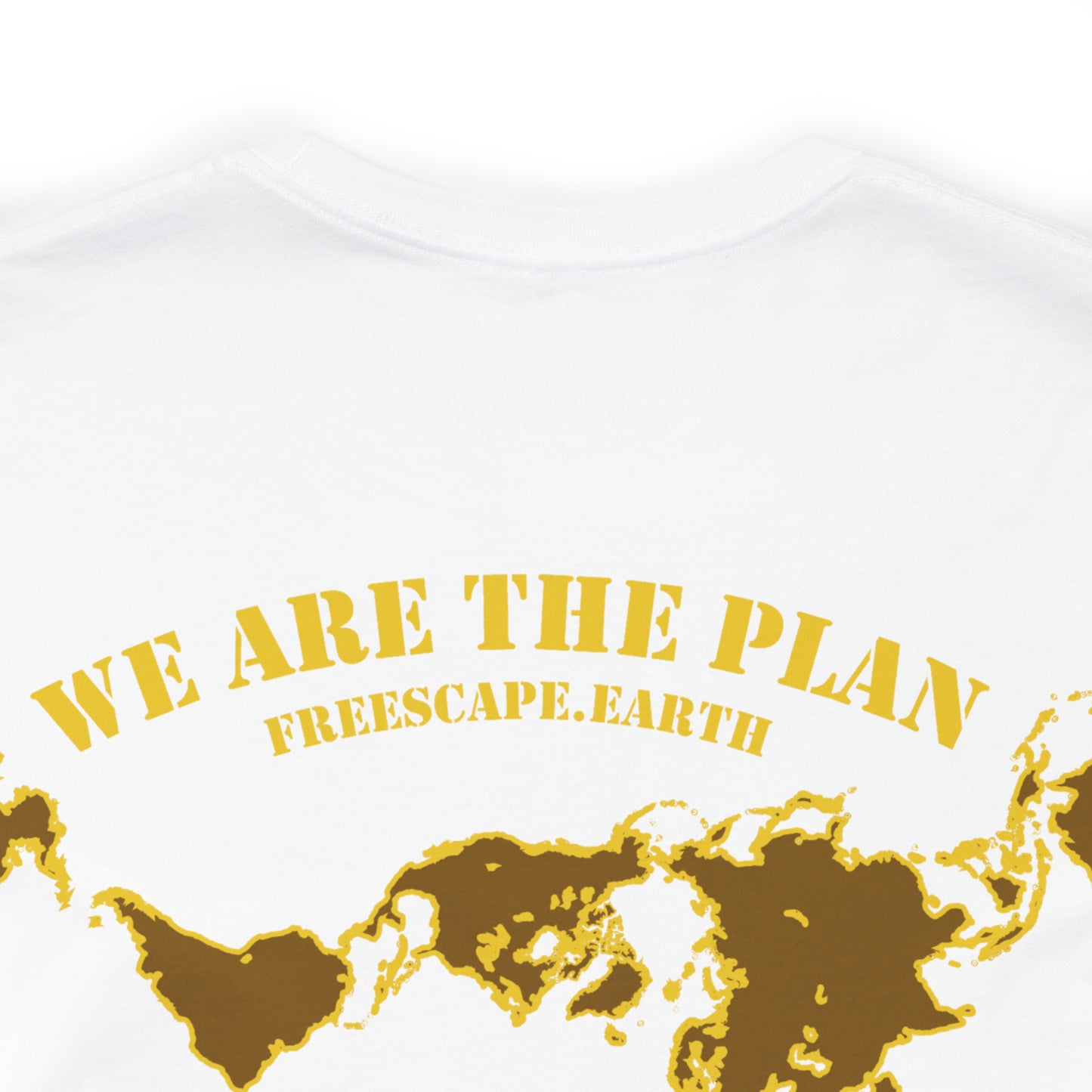 T-Shirt: Moral Compass (left chest) + We Are The Plan (back)