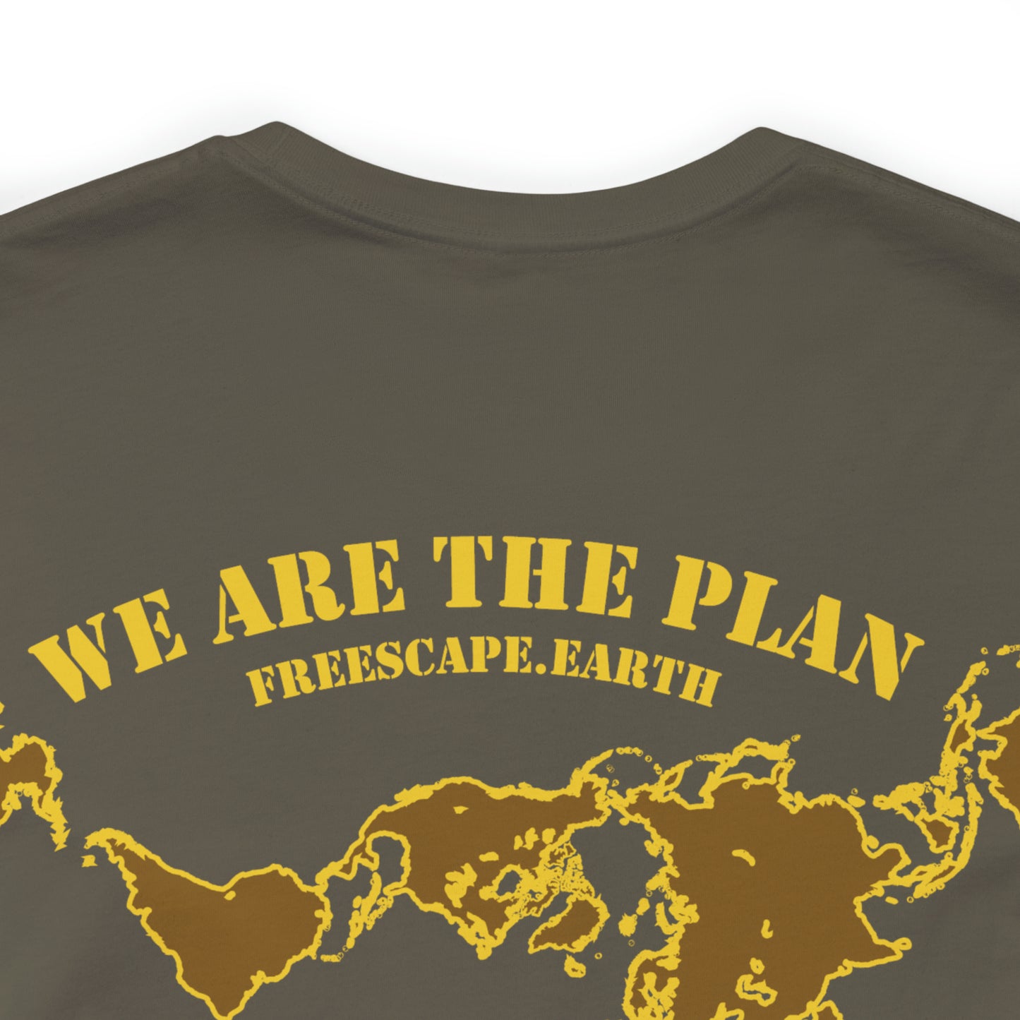 T-Shirt: Moral Compass (left chest) + We Are The Plan (back)