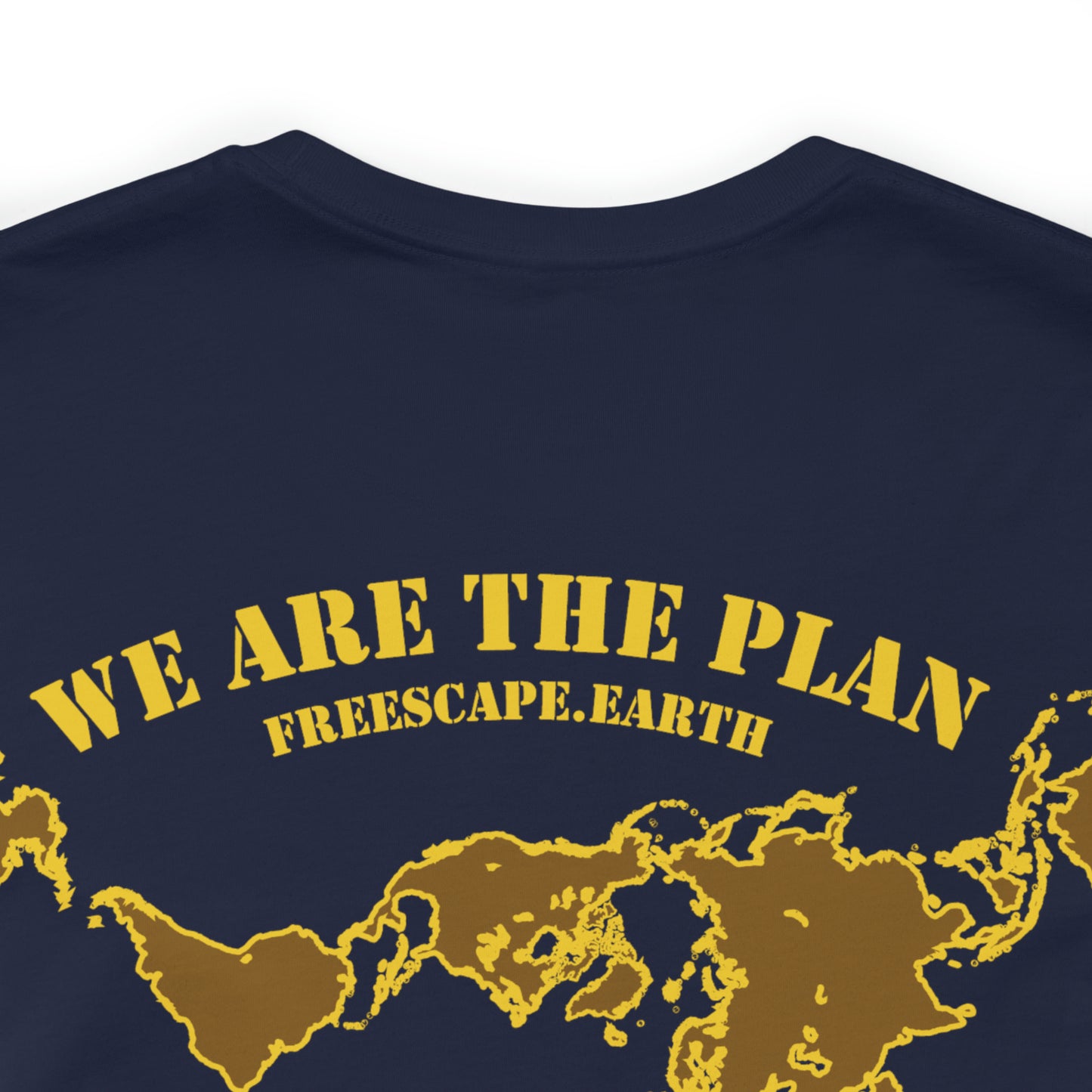 T-Shirt: Moral Compass (left chest) + We Are The Plan (back)