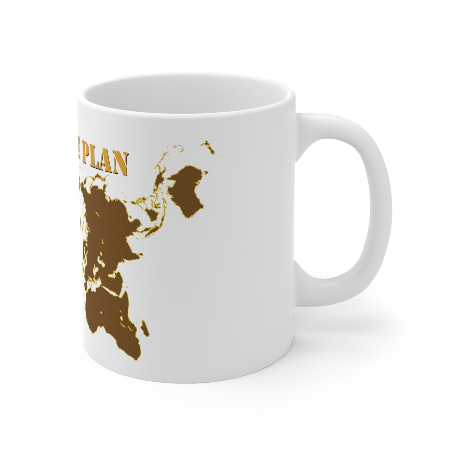 11oz White Mug: We Are The Plan